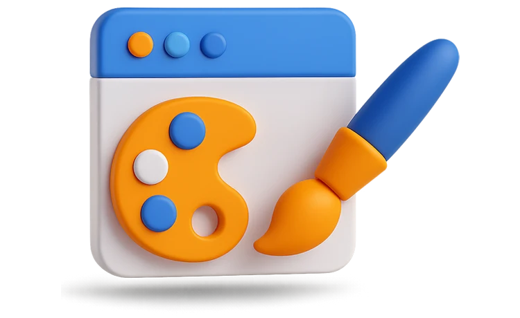 Screenshot of the app custom branding feature